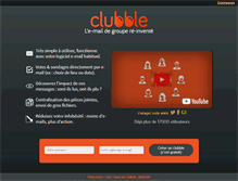 Tablet Screenshot of clubble.com